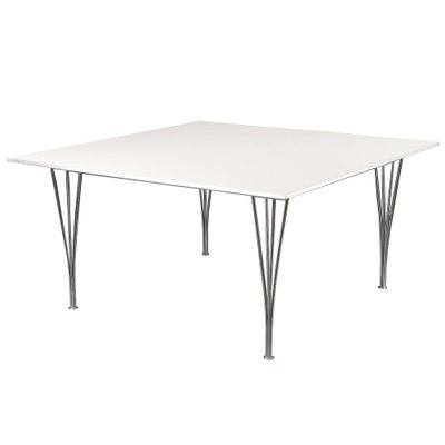 Large Square Table, Arne Jacobsen Bruno Mathsson. By Arne Jacobsen for sale at Pamono