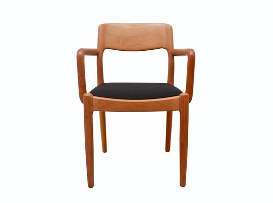 70s Chair Oak Juul Kristensen Denmark, 1970 for sale at Pamono
