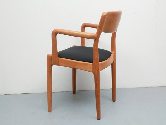 70s Chair Oak Juul Kristensen Denmark, 1970 for sale at Pamono