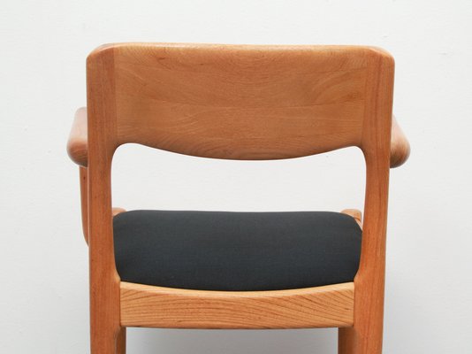 70s Chair Oak Juul Kristensen Denmark, 1970 for sale at Pamono