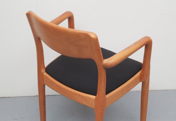 70s Chair Oak Juul Kristensen Denmark, 1970 for sale at Pamono