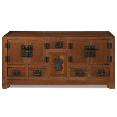 Elm Tapered Cabinet From Shanxi - 19thC Elm Tapered Cabinet From Shanxi - 19thC
