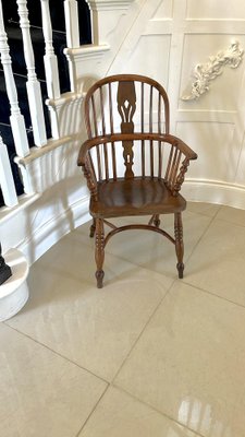 George III Childs Yew Wood Windsor Chair, 1800s for sale at Pamono