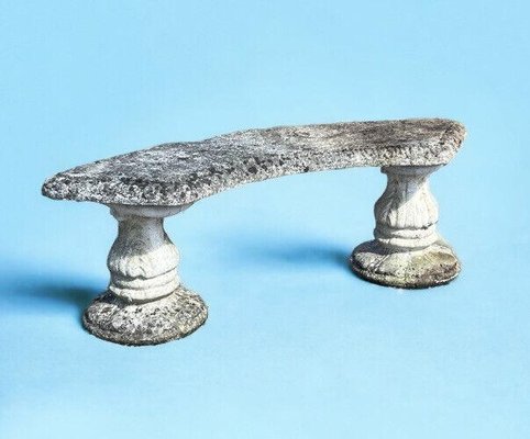 Vintage Garden Stone Bench