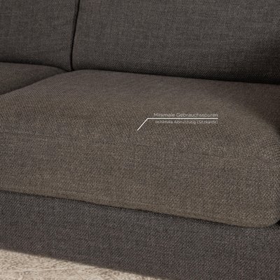 Gray cloth couch deals