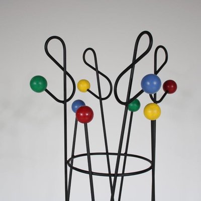 Clé de Sol Coat Rack by Roger Feraud, France, 1950s for sale Clé de Sol Coat Rack by Roger Feraud, France, 1950s for sale