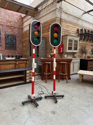 Traffic Lights 1960s Set of 2