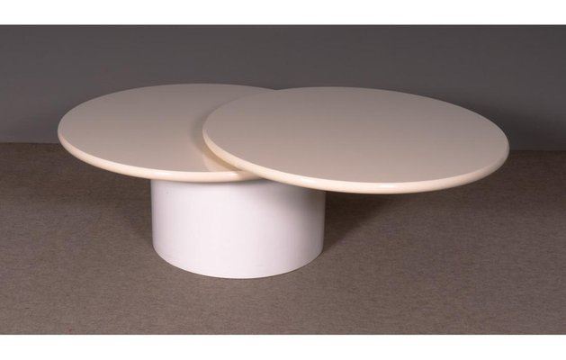 Round swivel 2024 coffee table