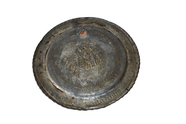 Large Copper Plate with Engraving, 1940s for sale at Pamono Large Copper Plate with Engraving, 1940s for sale at Pamono