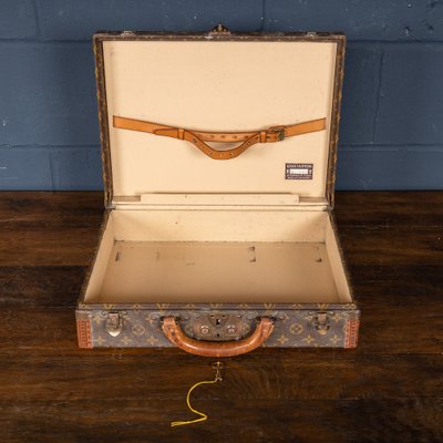 vintage Louis Vuitton President briefcase/suitcase, LV monogram business