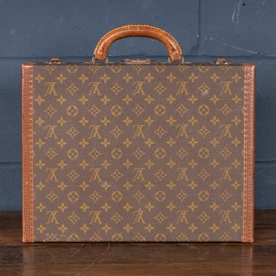 Franzosische Vintage President Aktentasche aus Monogram Canvas von Louis Vuitton 1990