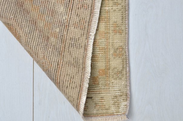 Niedriger böhmischer Vintage Baddekor Mini Matte Teppich bei Pamono kaufen