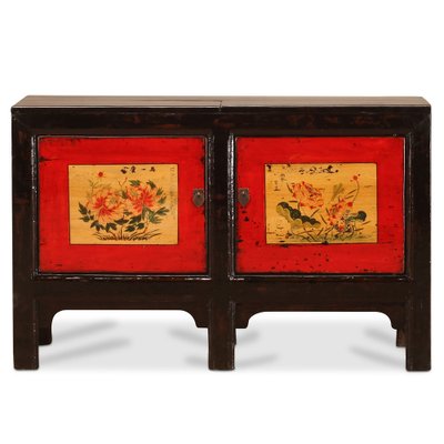 6 Door Mongolian Painted Sideboard 6 Door Mongolian Painted Sideboard