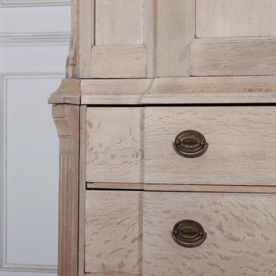 White oak 2024 linen cabinet