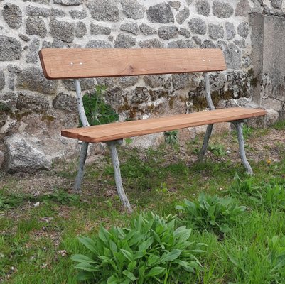 Used cast 2024 iron garden bench