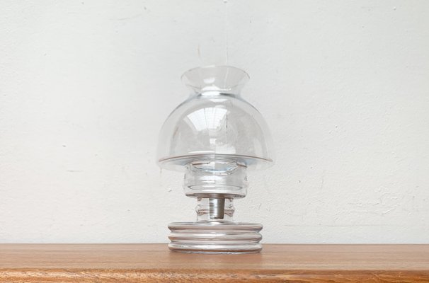 Large Vintage Finnish Glass Apollo Candleholder by Nanny Still for