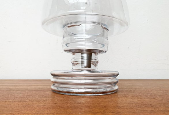 Large Vintage Finnish Glass Apollo Candleholder by Nanny Still for