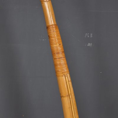 Italienische Bogenlampe aus Bambus, 20. Jh. von Vivai Del Sud, 1970er bei  Pamono kaufen