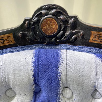 Armchair with Victor Rolf Upholstery attributed to Horrix for