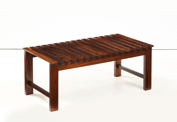 Small mid century modern bench deals