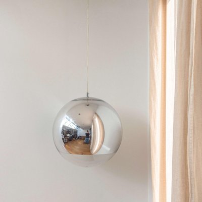 sikring At adskille indsats Mirror Ball Pendant in Chrome by Tom Dixon for sale at Pamono