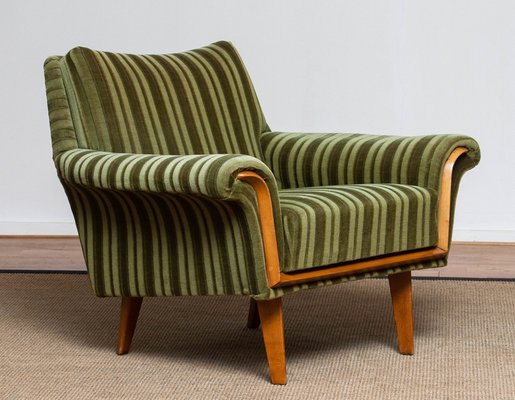 Green 2024 striped chair