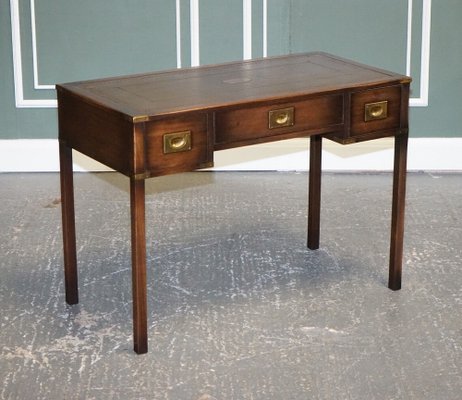 Campaign style on sale writing desk