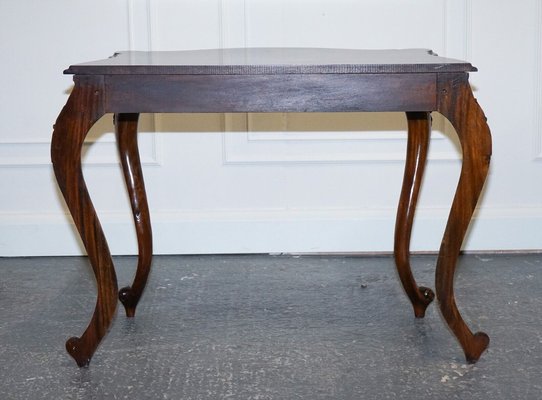 Late 19th Century French Carved Hall Stand Console Table with