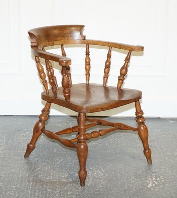 Antique smoking chair discount