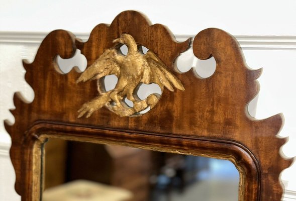 Georgian Chippendale Phoenix Mirror in Gilt Wood, 1760s for Georgian Chippendale Phoenix Mirror in Gilt Wood, 1760s for