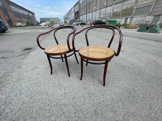 Dining Armchairs by Thonet for Ligna 1950s Set of 2 for sale at Pamono