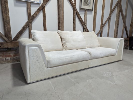 3 4 Seat Prestige Sofa by Fendi Casa for sale at Pamono