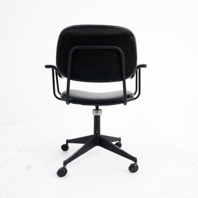 Italian Swivel Office Chair in the Style of BBPR for Olivetti