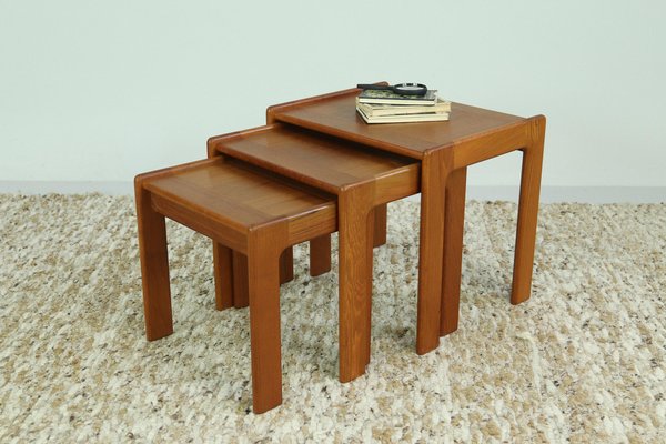 Teak 2024 stacking tables
