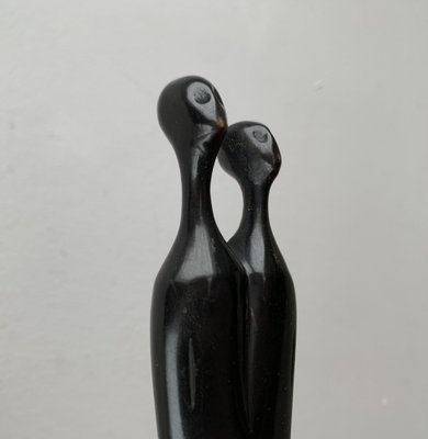 名作 LOUISE HEDERSTRÖM \"Two Become One“ Postmodern Metal Two Become One Sculpture by Louise