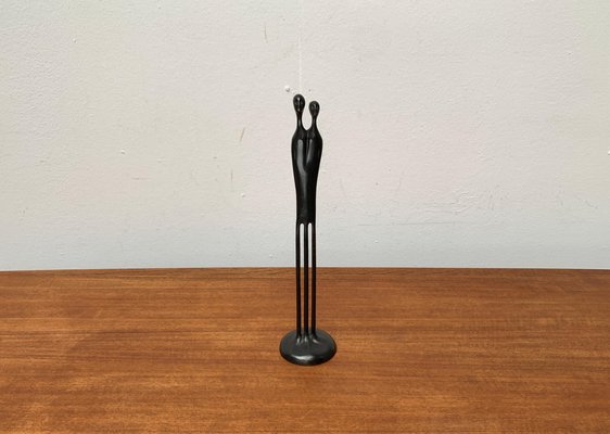 Postmodern Metal Two Become One Sculpture by Louise