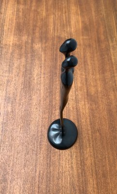 Postmodern Metal Two Become One Sculpture by Louise