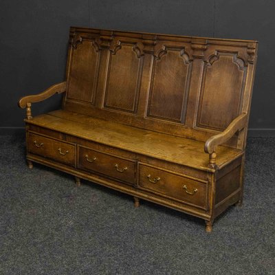 Antique Bench in Oak, 1700s for sale at Pamono