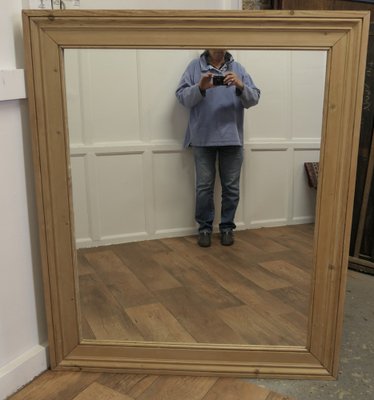 Pine framed mirror deals