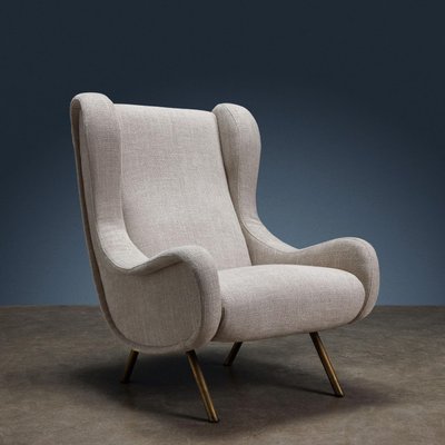 Vintage Bergere Armchair Senior by Marco Zanuso for Arflex 1950s