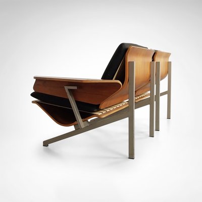 FM50 Lounge Chairs by Cornelis Zitman for UMS Pastoe, 1964, Set of