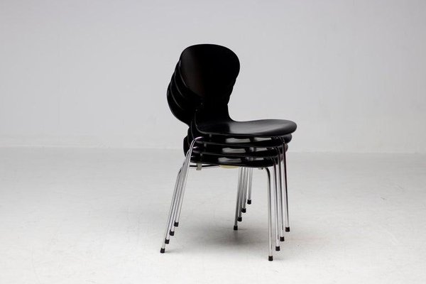 3100 Ant Chairs by Arne Jacobsen for Fritz Hansen, 1995, Set