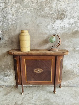 Antique oak 2024 console table