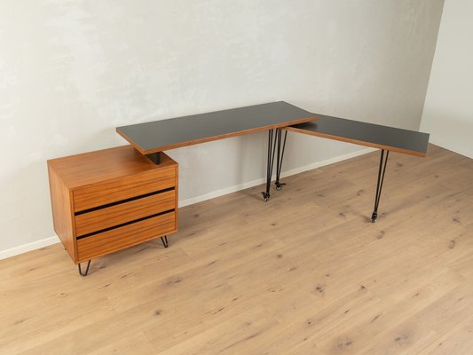 Adjustable desk with drawers deals