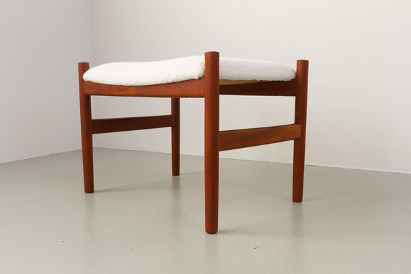 定番のお歳暮&冬ギフトの商品をすべ by Stool Bouclé and Teak Danish Vintage Spøttrup, for 1960s スツール