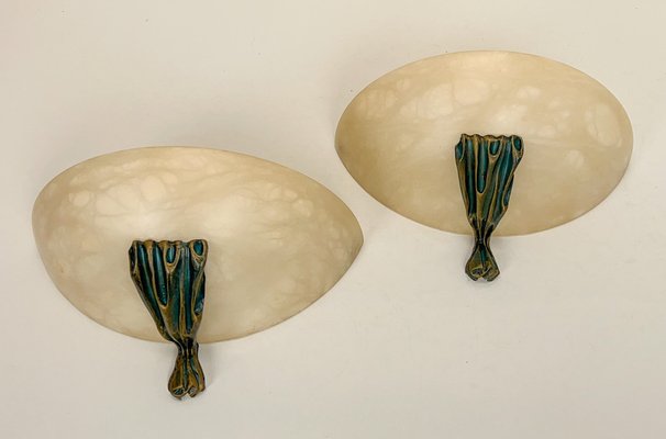 Half moon ceramic wall lights new arrivals