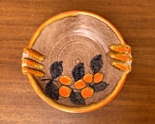 Vintage German Ceramic Fruit Bowl from Zeller Keramik for