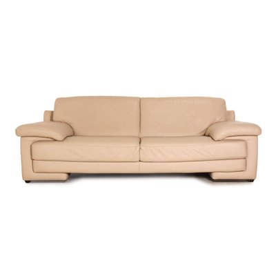 2198 3 Seat Sofa In Beige Leather From