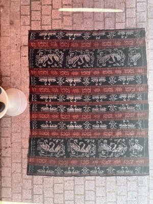 Châle De Cérémonie Ikat - Hinggi Sumba - Indonésie Vers