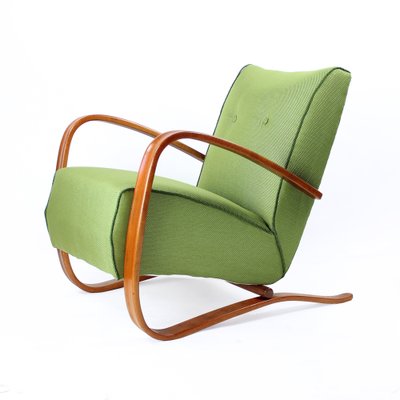 H 269 Halabala Armchair by Jind ich Halabala for Up Z vody Czechoslovakia 1920s
